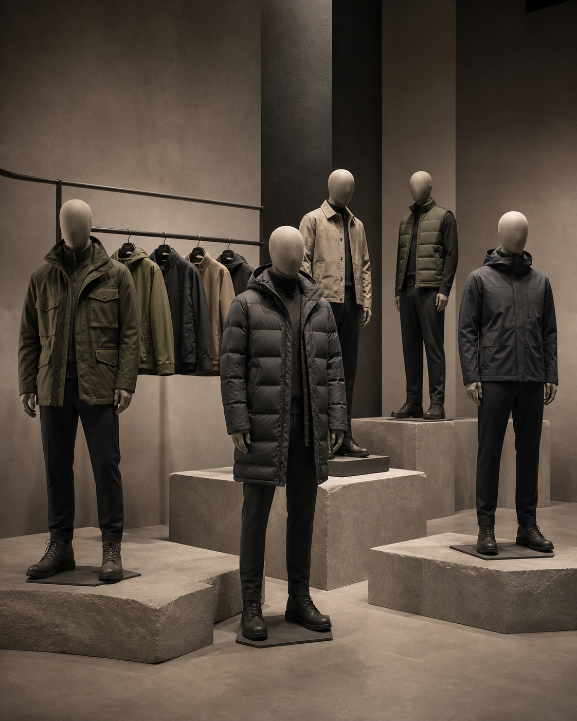 Premium collection of classic outerwear silhouettes