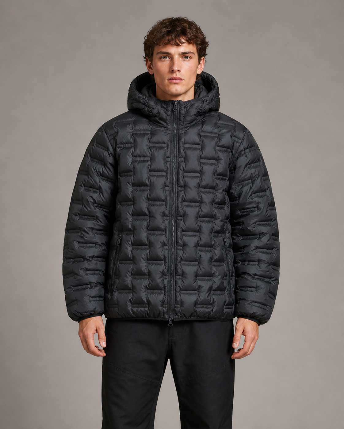 Technical Quilted Jacket, style 2513